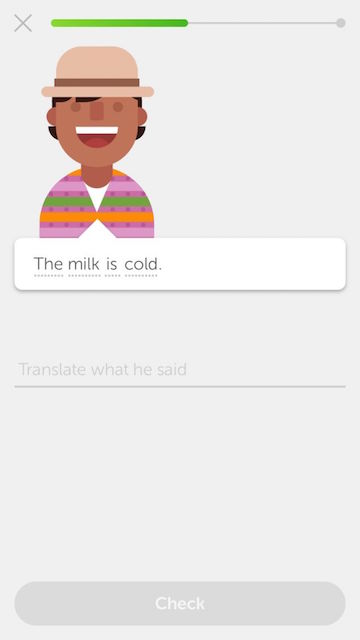Illustration for article titled I'm Loving Updated Mobile Duolingo *edited*